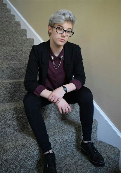 Fashion Aesthetics. . Androgynous prom outfit